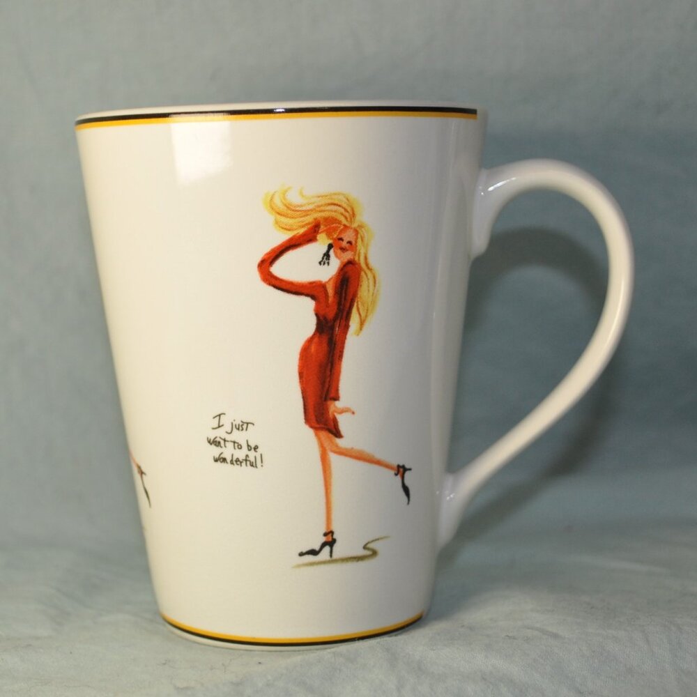 *BOGO mugs* 14 oz mug vintage Sakura Glamour Girls (w1598)